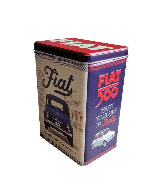 Vorratsdose Blechdose L Fiat 500 - Good things are ahead of 3 L (Nostalgic Art)