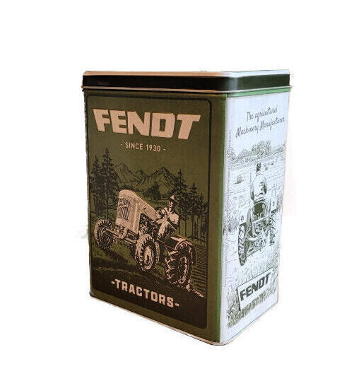 Vorratsdose Blechdose L - Green Fields - Fendt Traktoren 3 L (Nostalgic Art)