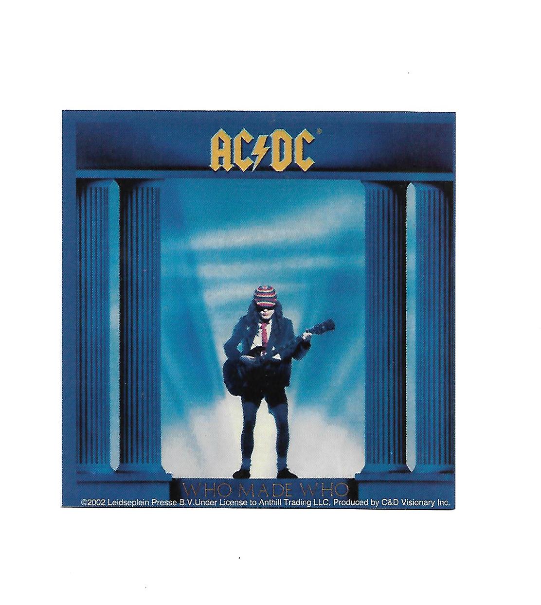 Dies & Das Aufkleber ACDC 10 x 10 cm