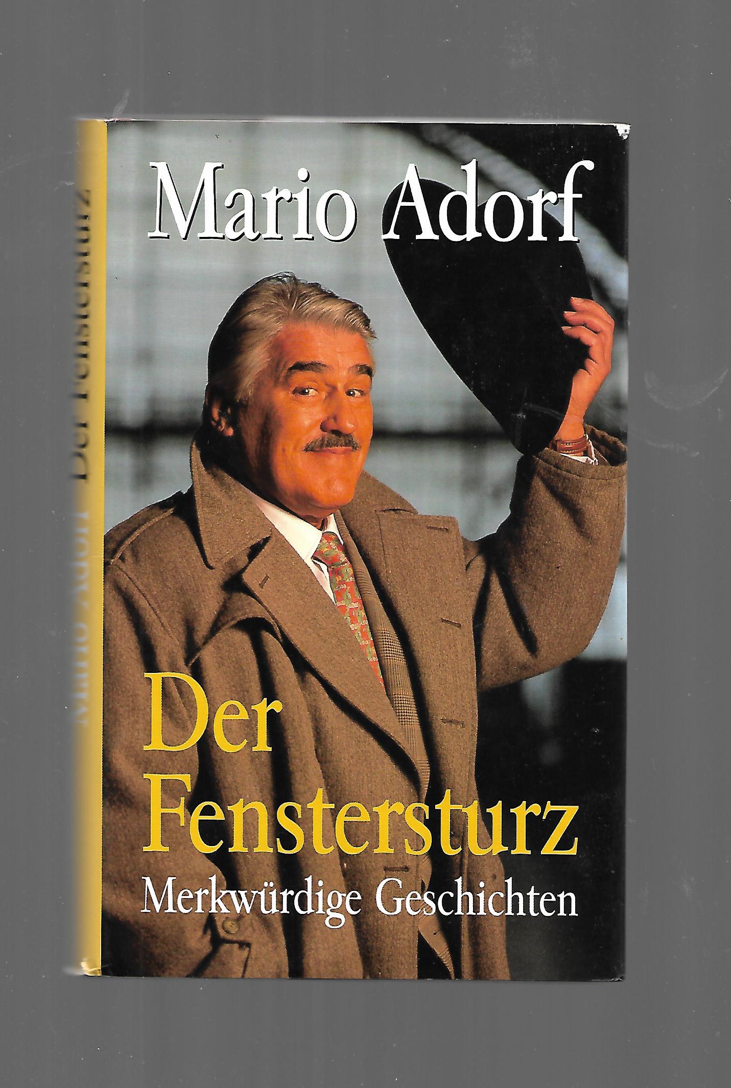 Film-Bibliothek Mario Adorf Der Fenstersturz Merkwürdige Geschichten Bertelsmann 1996