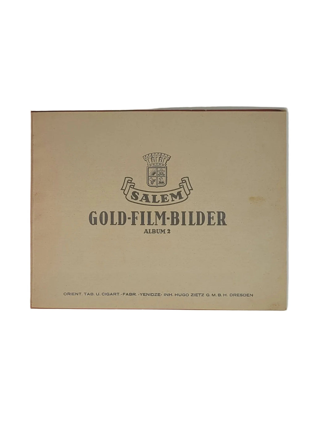 ALBEN SAMMELBILDERALBUM  Salem Gold-Film-Bilder Album 2 – Orient Tabak- u. Cigarettenfabrik Yenidze   1932 (Kopie)