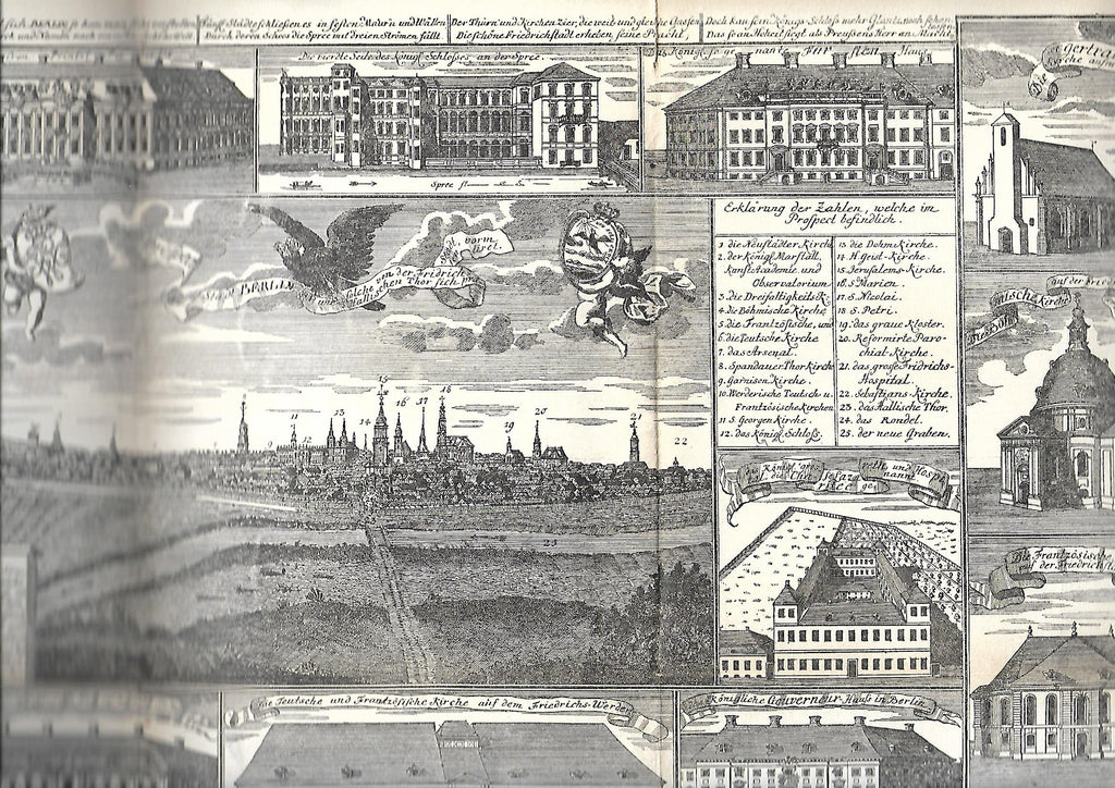 Berlin Ernst Consentius Alt-Berlin Anno 1740 Verlag Schwetschke & Sohn 1907 mit 10 Abbildungen, 1 Plan Ex Libris Oscar & Ana Volkmann