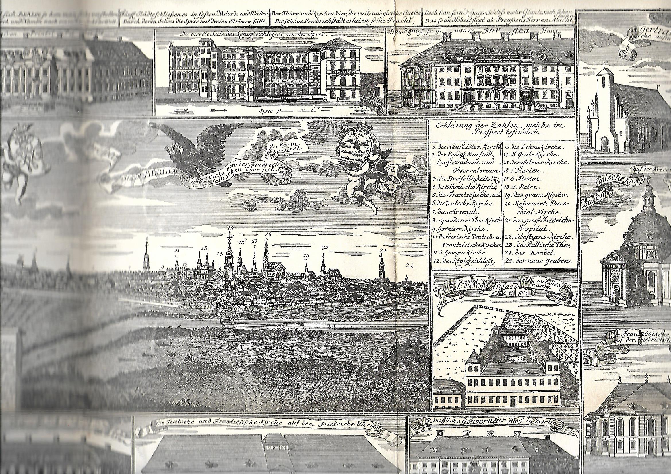 Berlin Ernst Consentius Alt-Berlin Anno 1740 Verlag Schwetschke & Sohn 1907 mit 10 Abbildungen, 1 Plan Ex Libris Oscar & Ana Volkmann