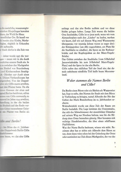 Berlin  Hans Ludwig Altberliner Bilderbogen Illustrationen Klaus Ensikat Altberliner Verlag Lucie Groszer 1965