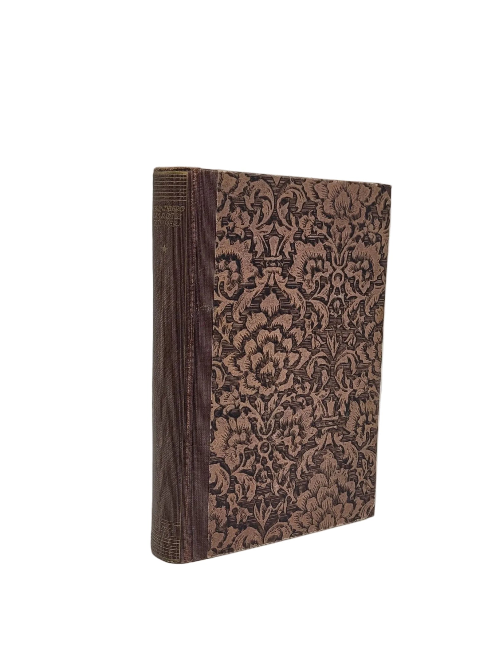 Alte Bücher August Strindberg - Das rote Zimmer bei Georg Müller in München 1922