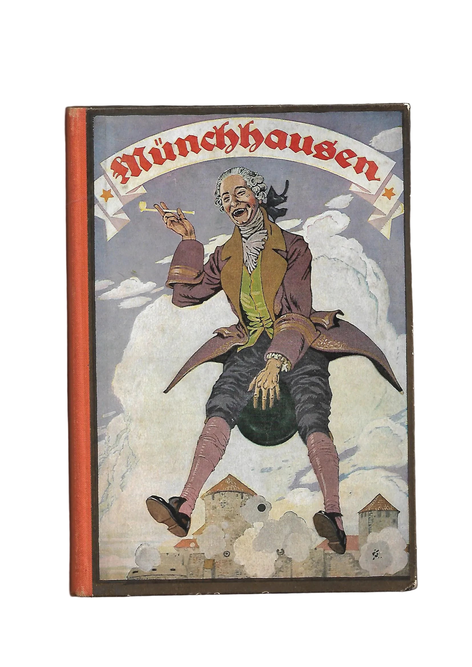 „Münchhausen – Die wundersamen Fahrten und Abenteuer, Bürger/Beck, Weichert Verlag ca. 1930, Jugendbuchklassiker“