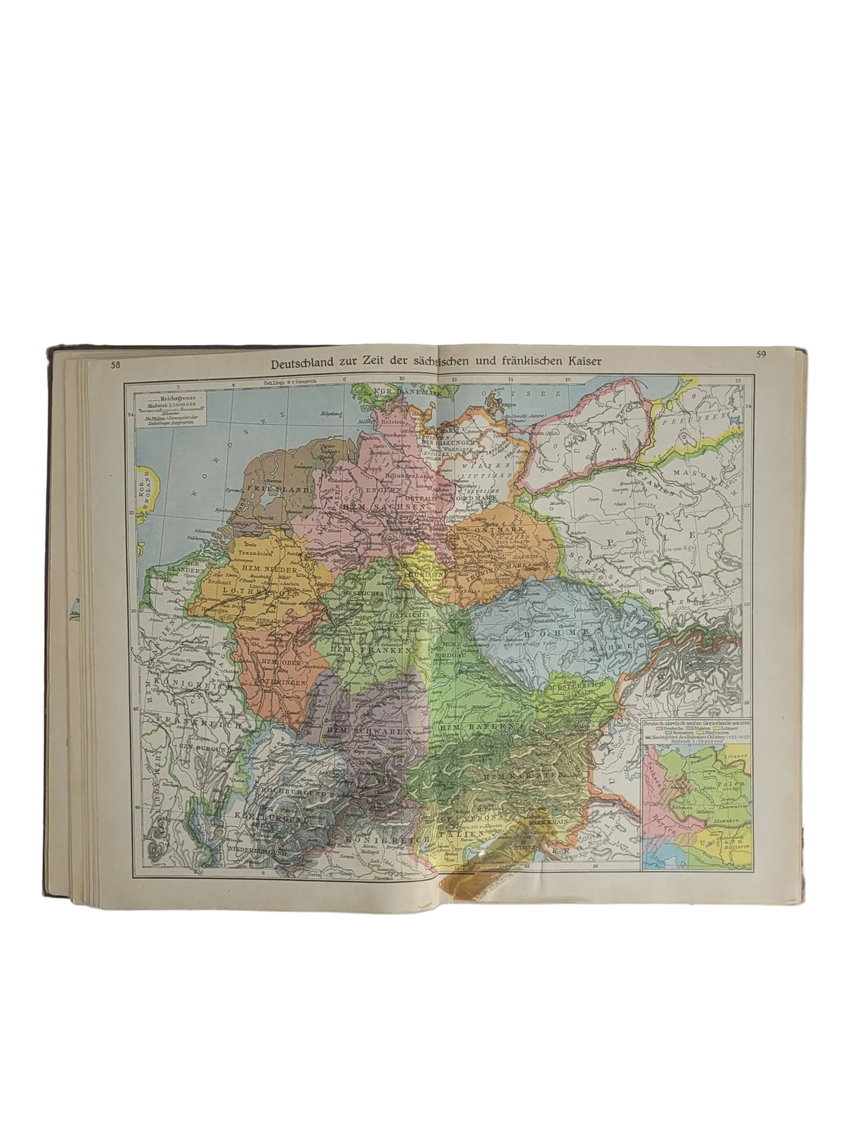 Alte Bücher F.W. Putzgers Historischer Schul-Atlas Verlag Velhagen & Klasing 1929