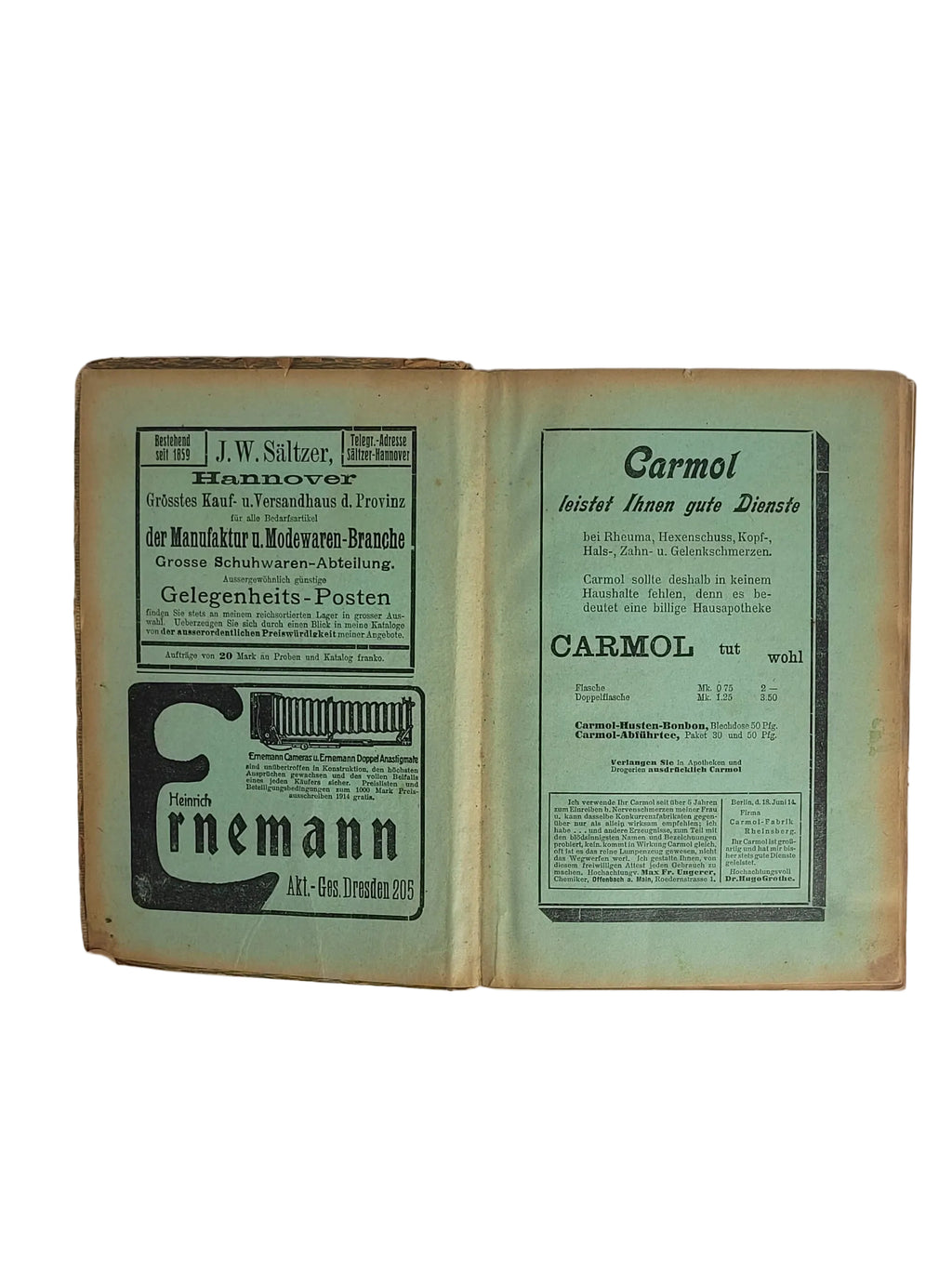Alte Bücher Wilhelm Köhler - Illustrierter Deutscher Flotten-Kalender 1915
