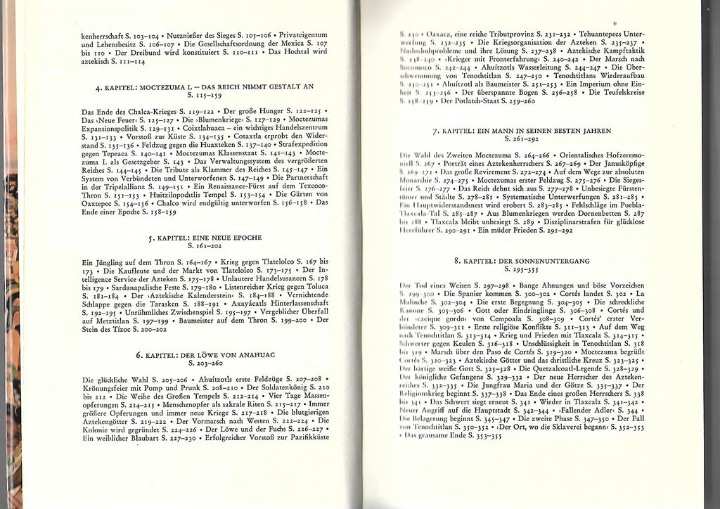 Alte Geschichte Die Azteken. Meister der Staatskunst - Schöpfer hoher Kultur. Lizenzausgabe Bücherbund 1974