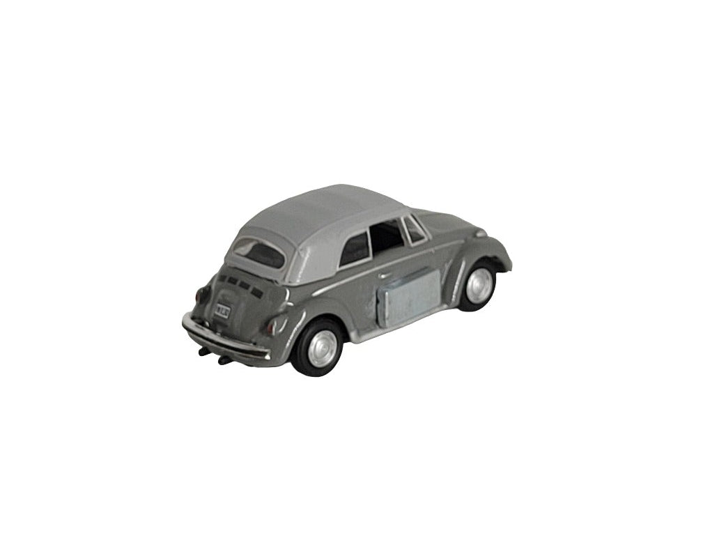 Automagnet VW Käfer grau - Soft Top hellgrau