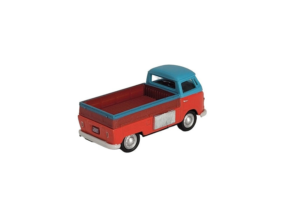 Automagnet VW Pick up rot - Dach hellblau