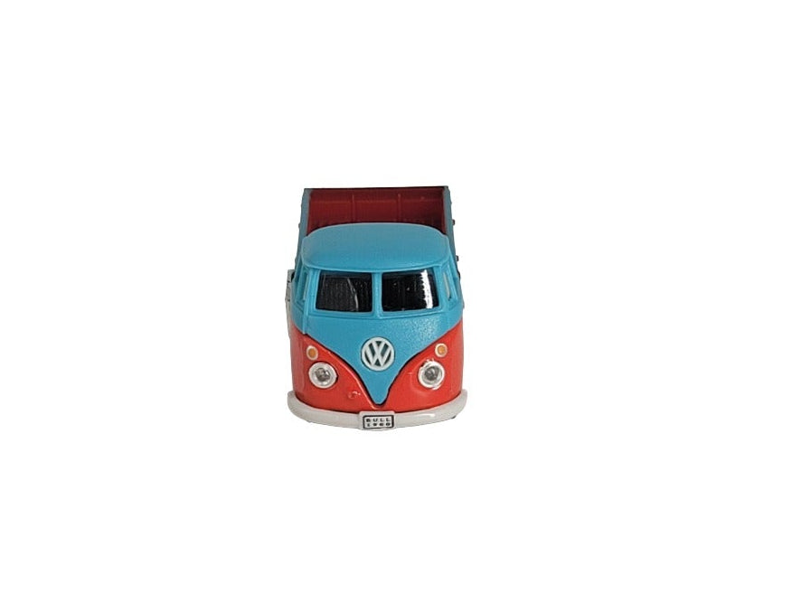 Automagnet VW Pick up rot - Dach hellblau