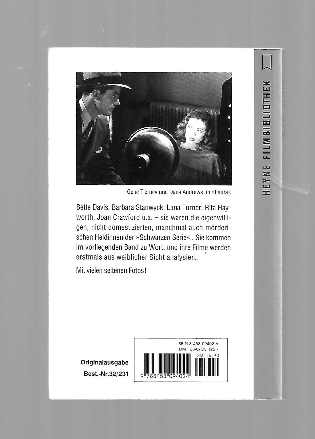 Film-Bibliothek Sabine Reichel Bad Girls Hollywoods böse Beauties Heyne 1996
