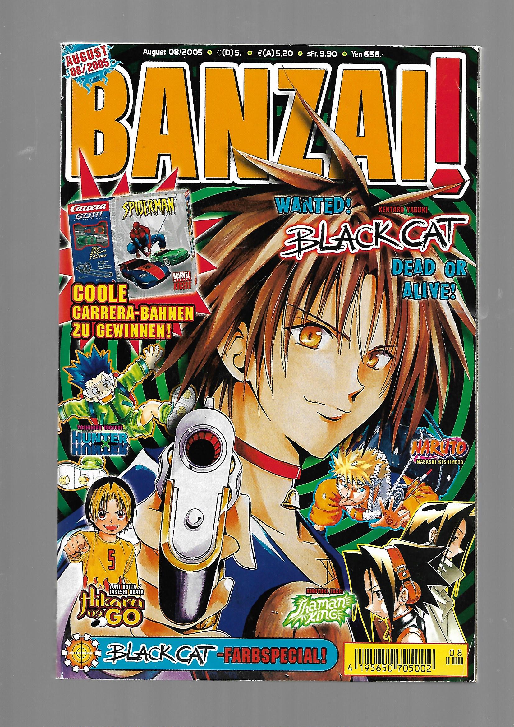 Manga Banzai Manga-Magazin Softcover Carlssen Verlag August/2005
