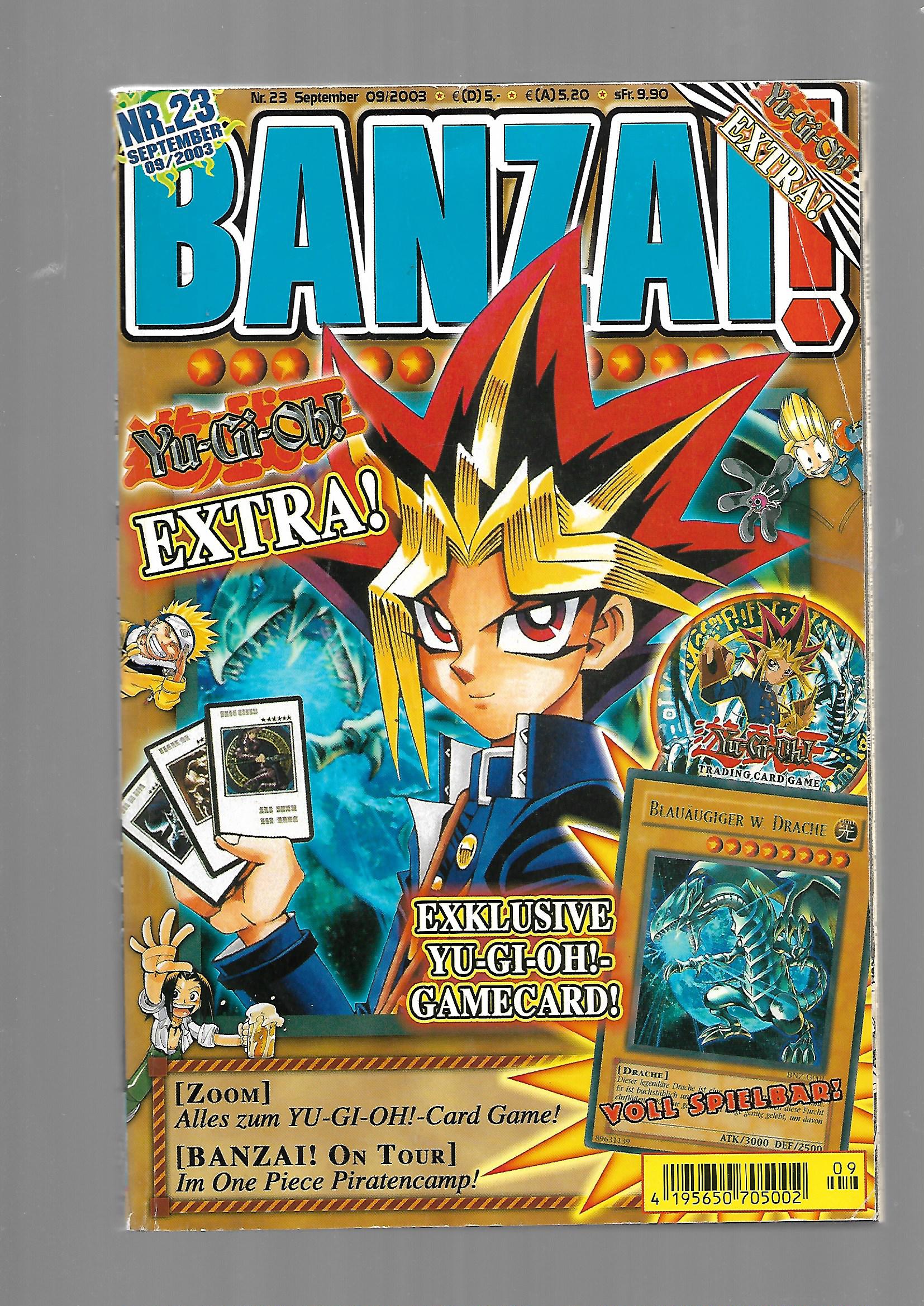 Manga Banzai Manga-Magazin Softcover Carlssen Verlag September/2003