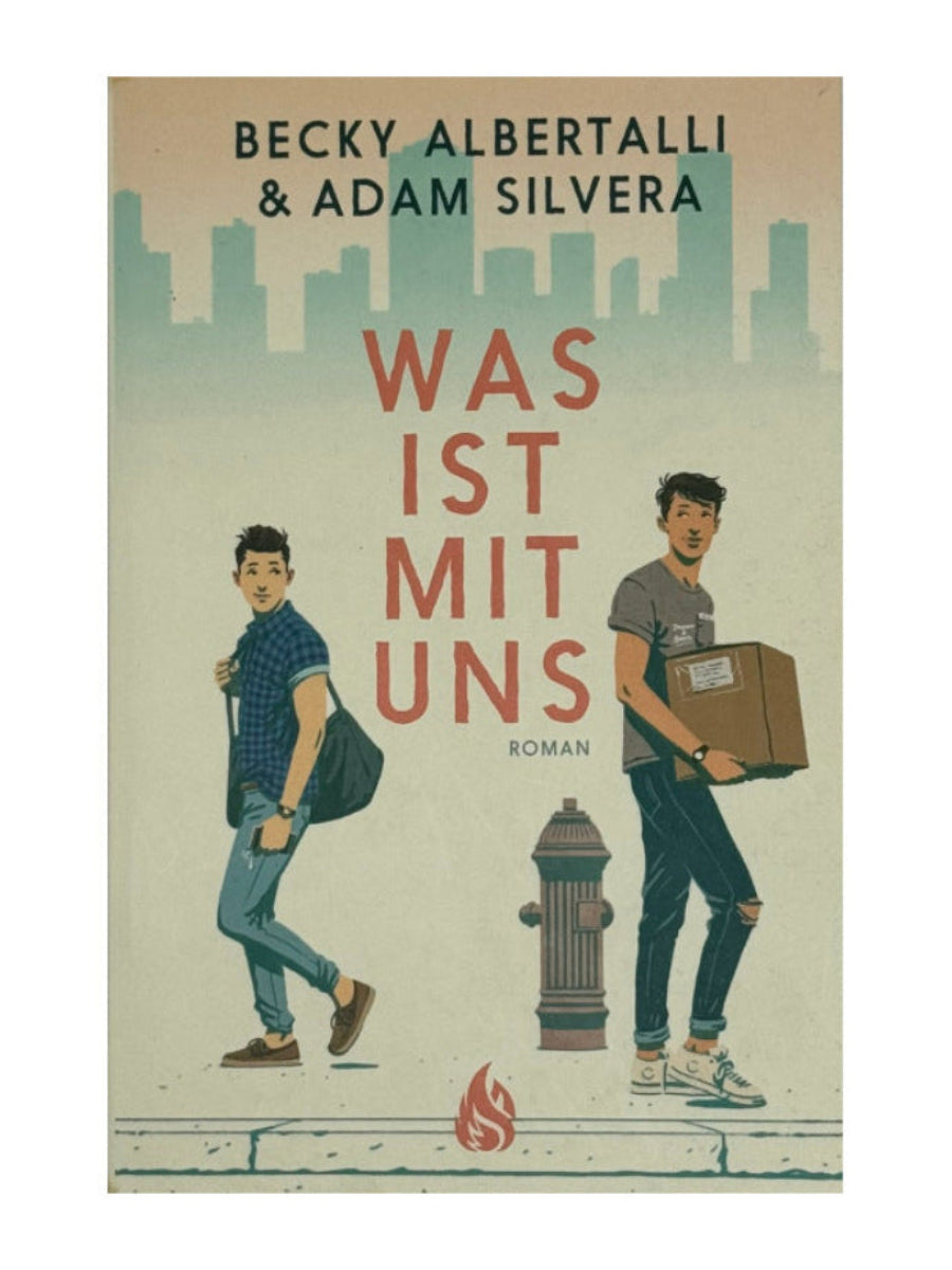 Taschenbuchausgabe von „Was ist mit uns“ von Becky Albertalli & Adam Silvera (Arctis 2022), neuwertiger Zustand.
