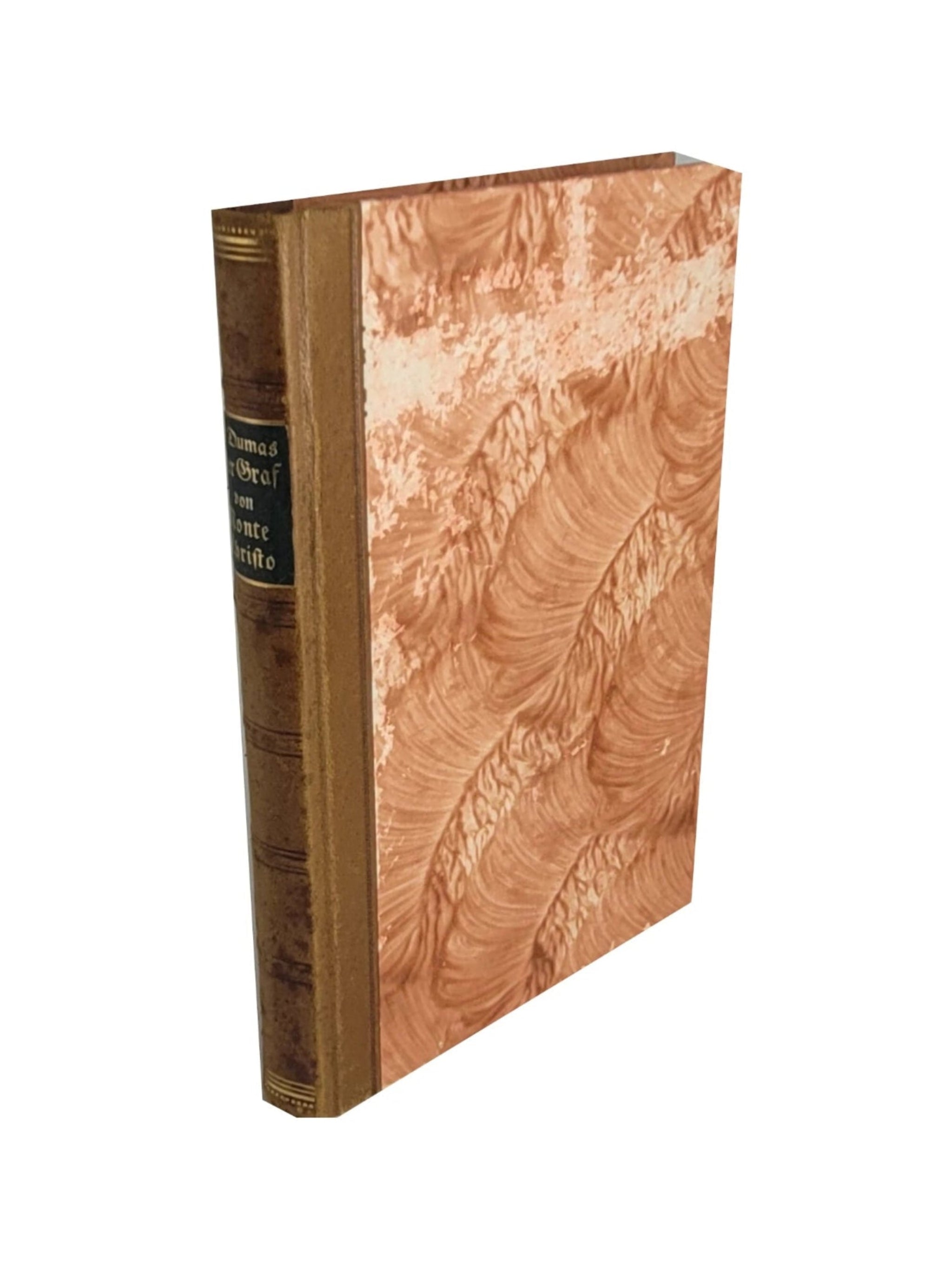 „Alexandre Dumas – Der Graf von Monte Christo, Martin Maschler Verlag ca. 1930, Klassiker in Frakturschrift“
