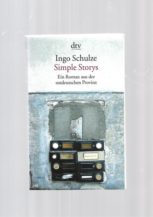 „Ingo Schulze – Simple Storys, DTV Taschenbuch 2006, guter Zustand“