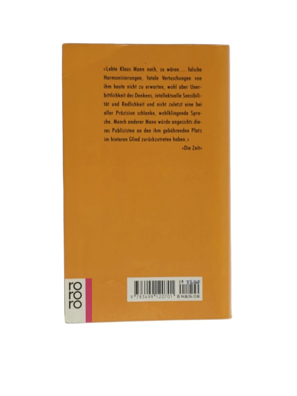 Belletristik Klaus Mann - Mephisto -rororo 1993