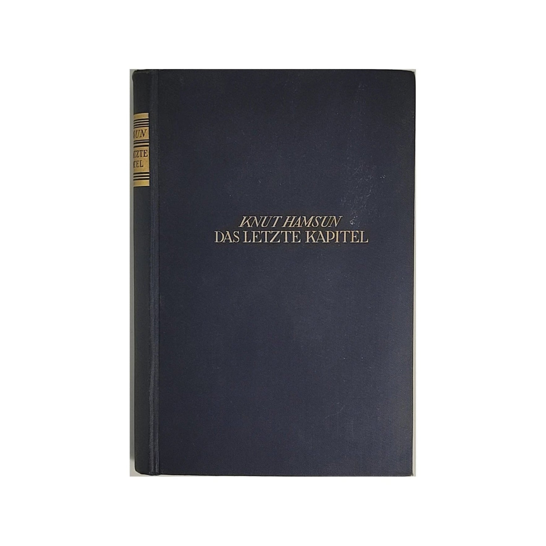 Hardcover-Ausgabe von „Das letzte Kapitel“ von Knut Hamsun (Deutsche Buch-Gemeinschaft, ca. 1951–1955), guter Zustand. Später Roman Hamsuns über Alter, Kunst und Einsamkeit