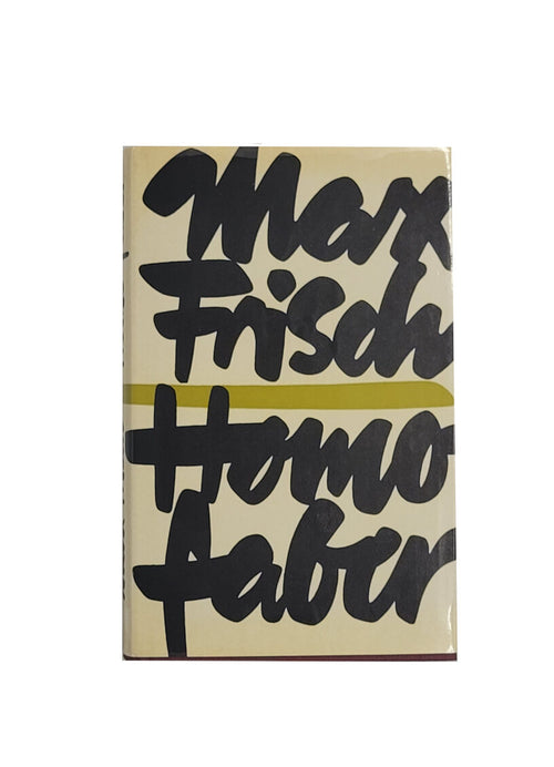 Gebundene Ausgabe von „Homo Faber – Ein Bericht“ von Max Frisch (Deutscher Bücherbund, Lizenzausgabe Suhrkamp), guter Zustand.