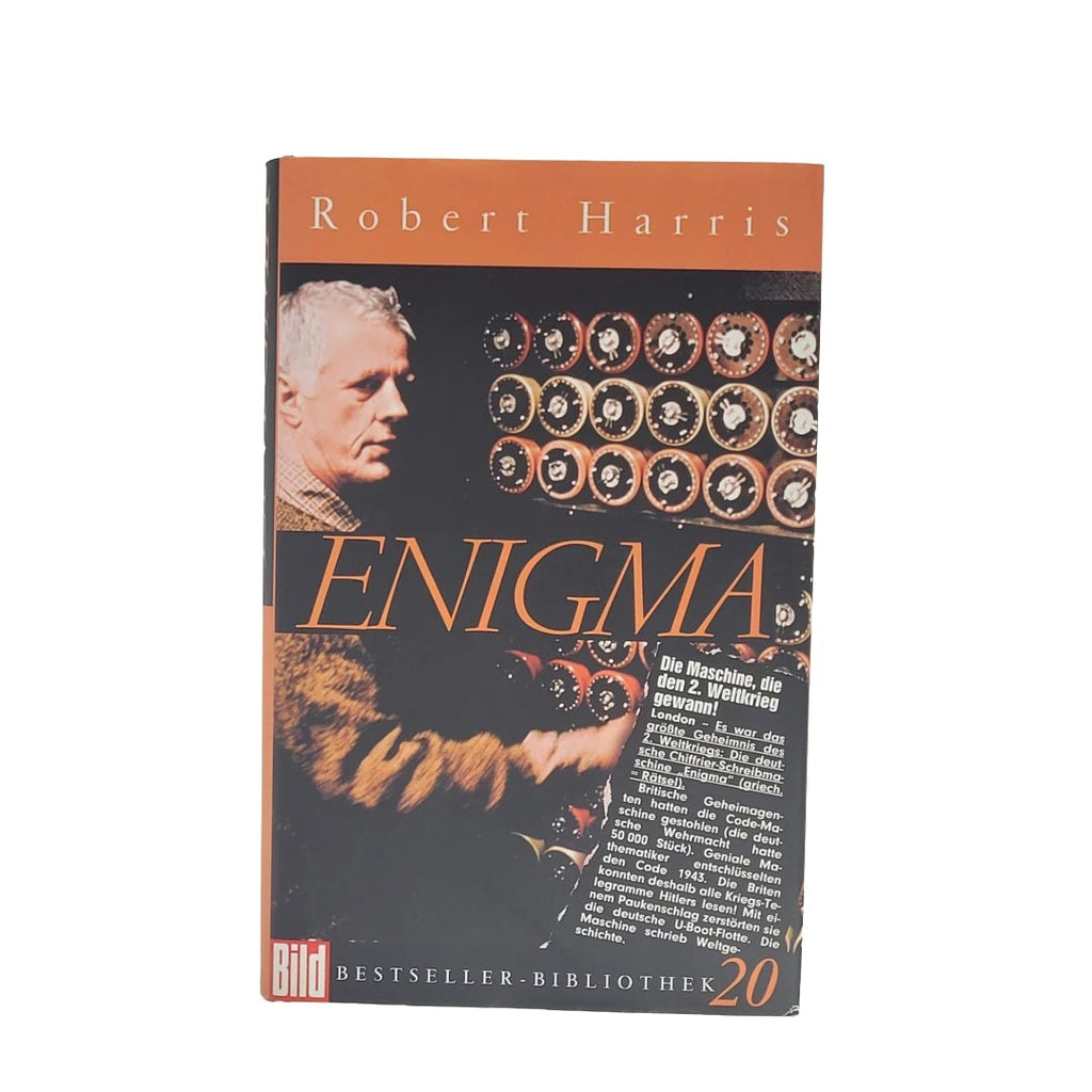 Historischer Thriller über die Entschlüsselung der Enigma. Weltbild‑Hardcover 2005, guter Zustand.
