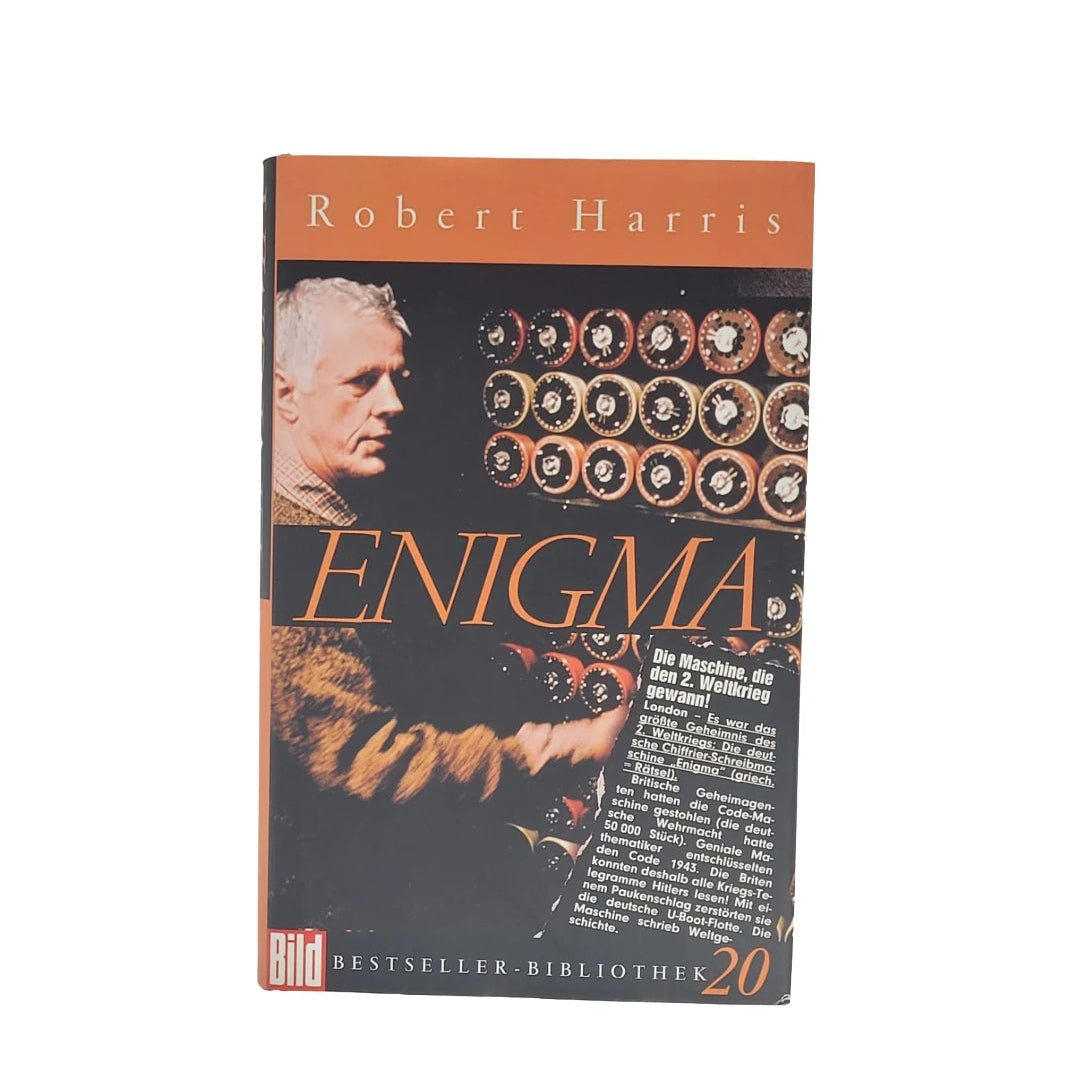 Historischer Thriller über die Entschlüsselung der Enigma. Weltbild‑Hardcover 2005, guter Zustand.