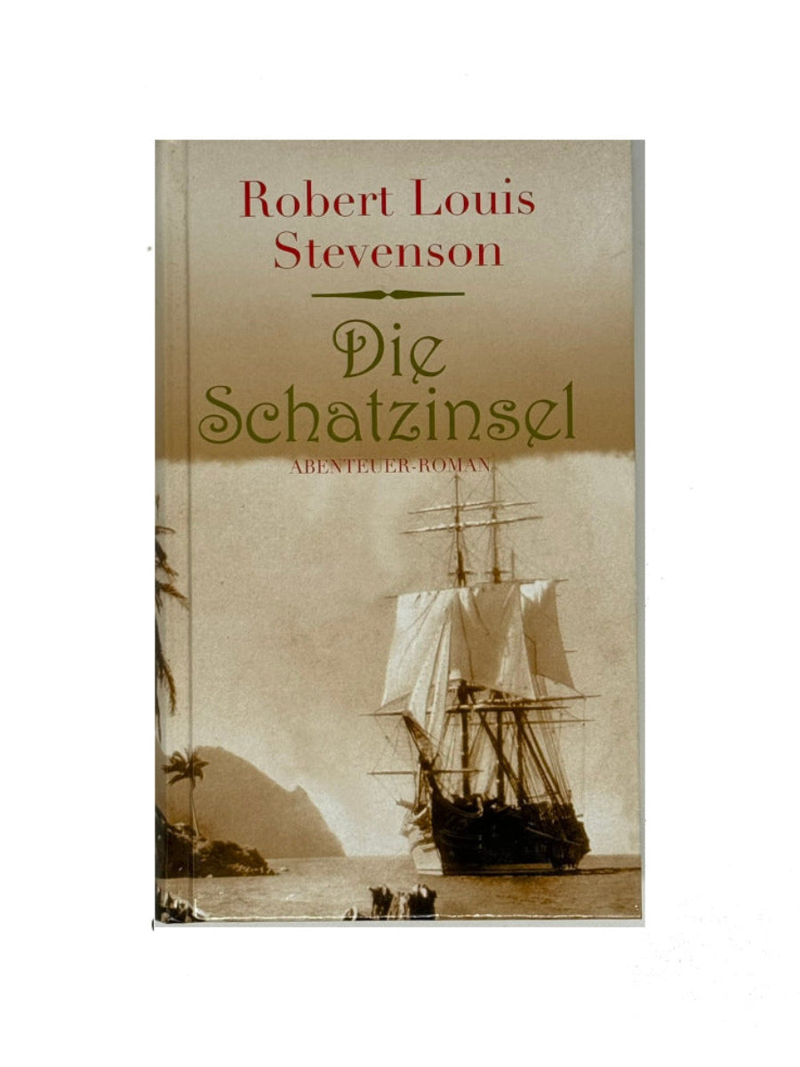 Hardcover‑Ausgabe von „Die Schatzinsel“ (Lingen‑Verlag) von Robert Louis Stevenson, neuwertiger Zustand.