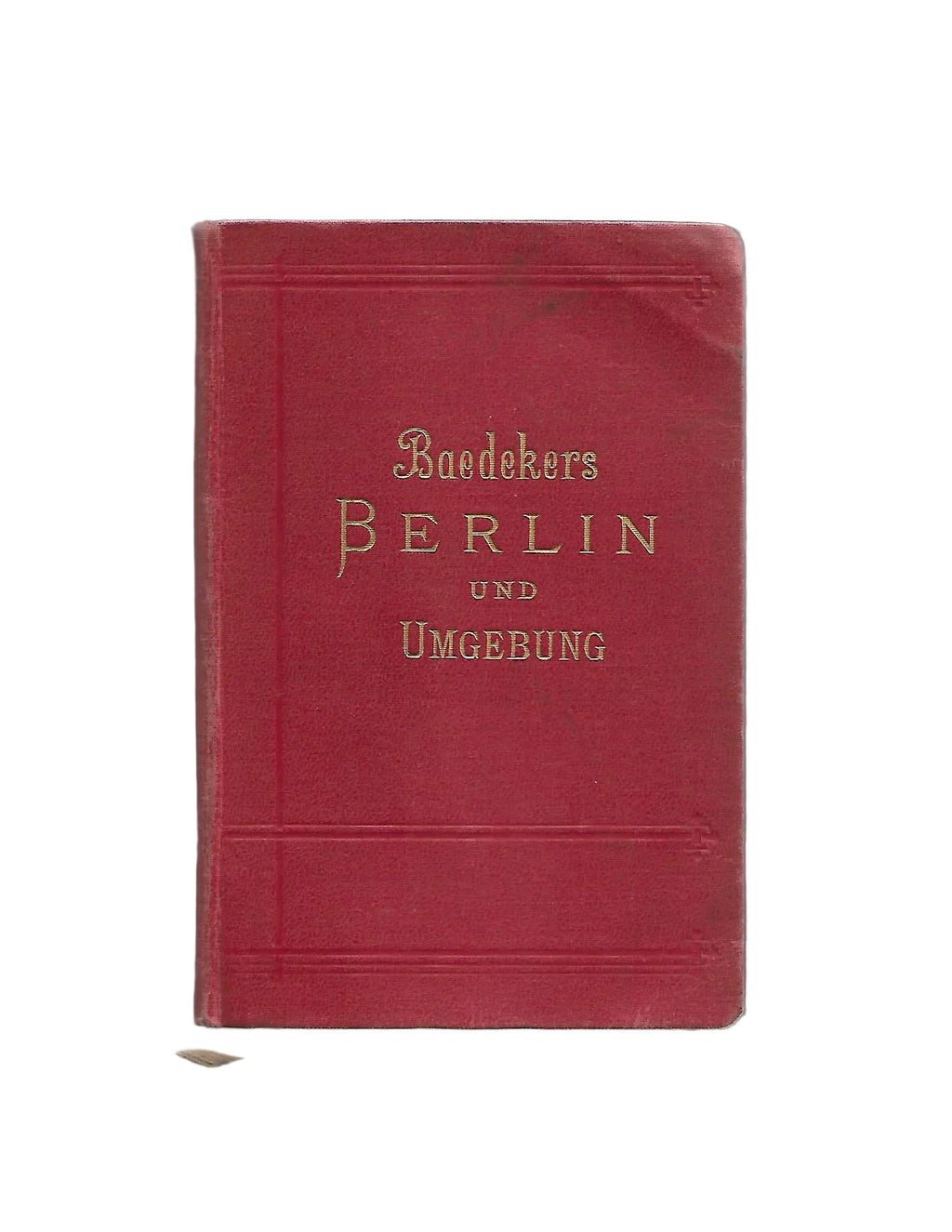 „Baedeker – Berlin und Umgebung, Handbuch für Reisende 1910, sechzehnte Auflage“