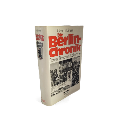 „Buch Die Berlin‑Chronik von Georg Holmsten, Droste Verlag 1984, gebundene Ausgabe in gutem gebrauchten Zustand.“