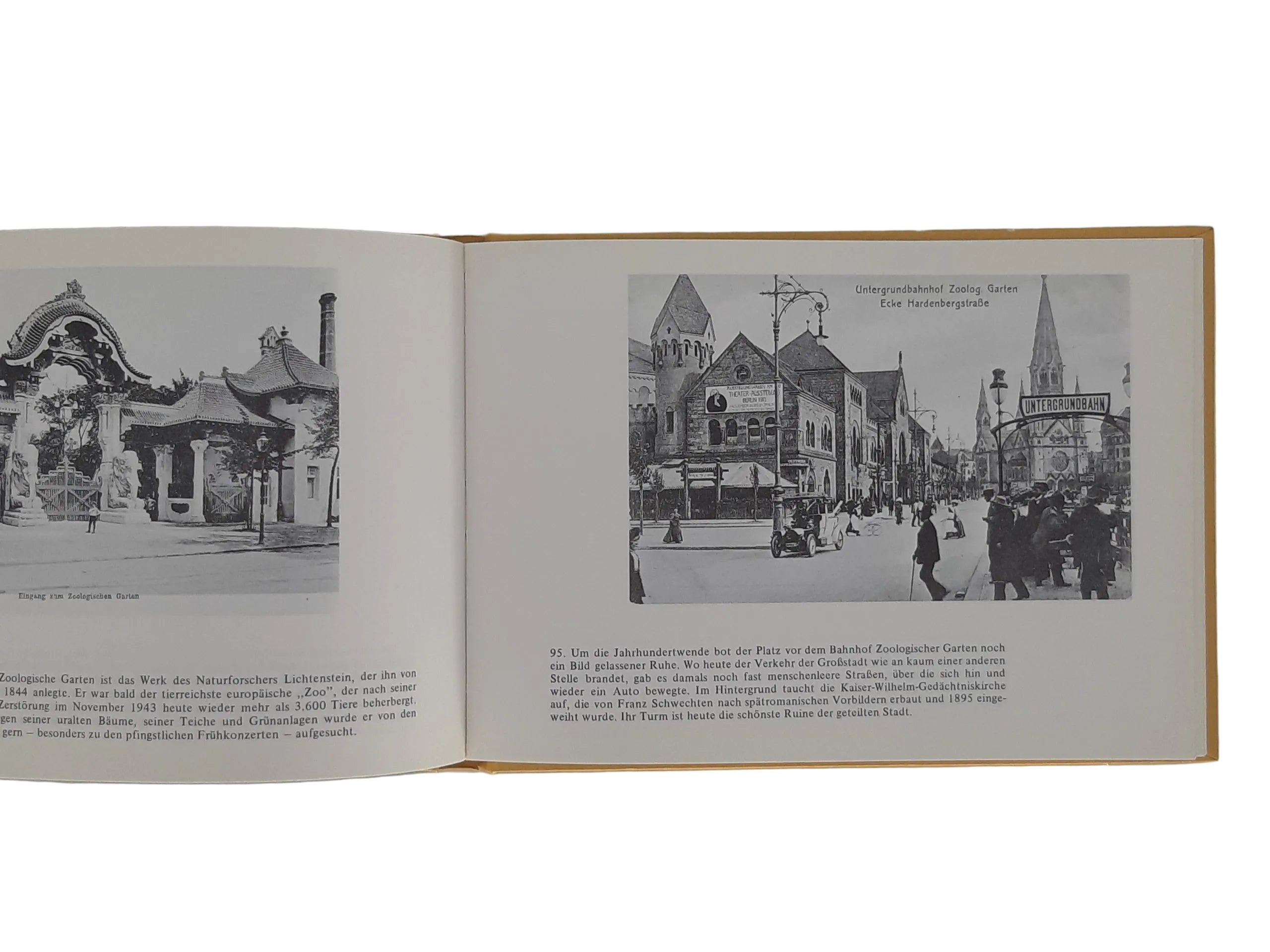 „Historische Berlin‑Ansichten 2 aus dem Bildband Sichelschmidt, 1975“