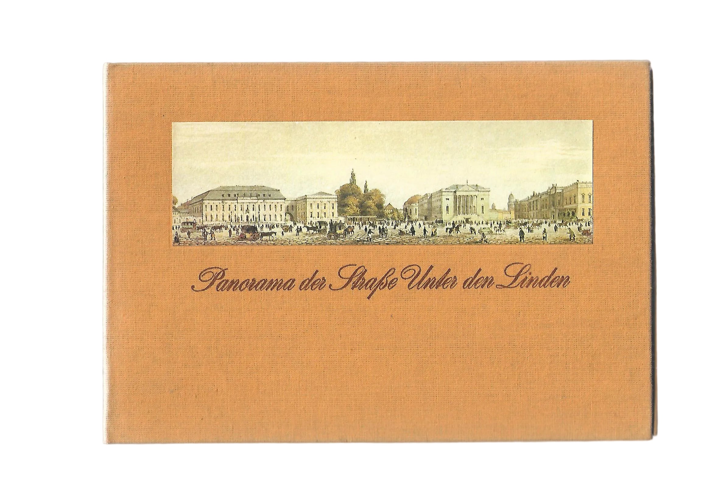 „Winfried Löschburg – Panorama der Straße Unter den Linden, Koehler & Amelang 1987, mit 3 m Panoramabild“