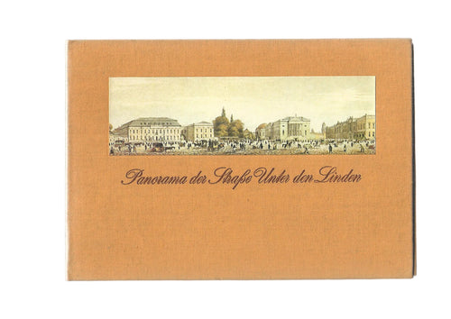 „Winfried Löschburg – Panorama der Straße Unter den Linden, Koehler & Amelang 1987, mit 3 m Panoramabild“