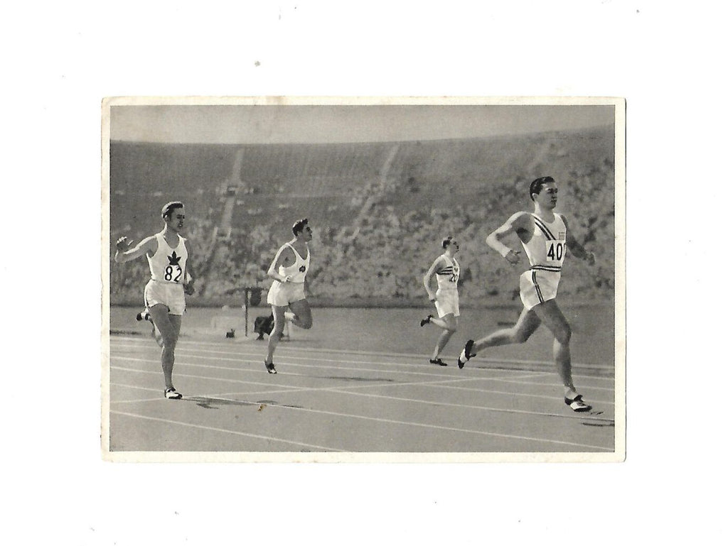 Sammelbild Bill Carr USA 400 Meter Sammelwerk Nr. 6 Bild 20 Olympia 1932 Los Angeles