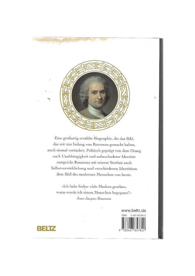 Biographie Christiane Landgrebe Das Leben des Jean-Jacques Rousseau Beltz 2004