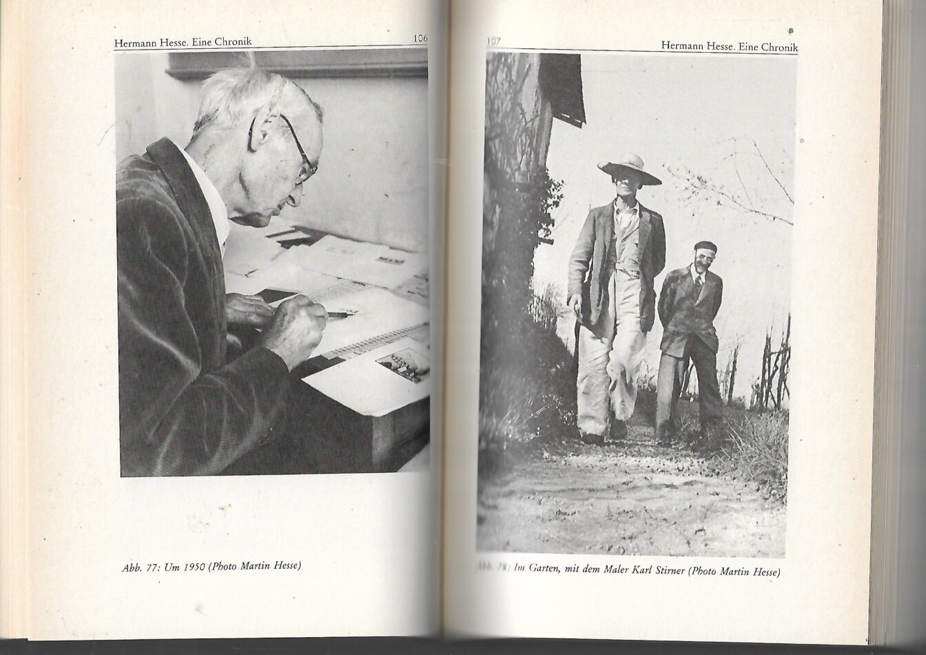 Biographie  Hermann Hesse : 1877 - 1977 , Stationen seines Lebens, des. Werkes und seiner Wirkung Kösel Verlag 1977