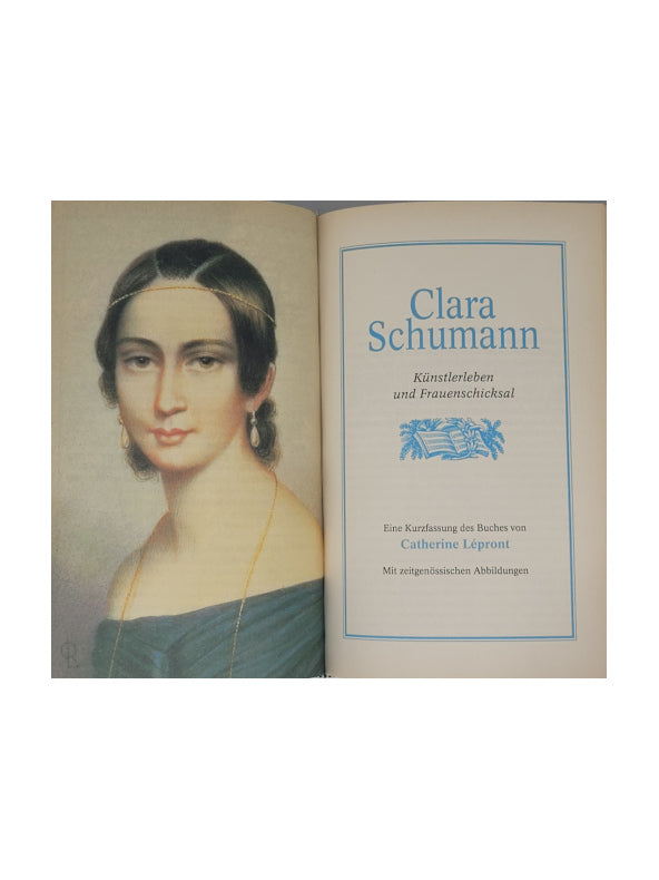 Biographie Menschen, die die Welt bewegten: Albert Einstein - Clara Schumann - Magellan Readers Digest 2000 das Bild zeigt Clara Schumann