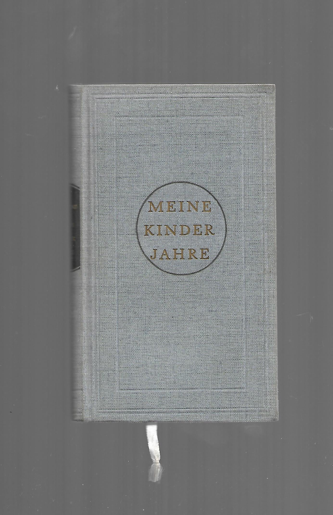„Theodor Fontane – Meine Kinderjahre, Leipzig 1955, kleines Hardcover“