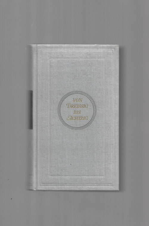 „Theodor Fontane – Von Dreißig bis Achtzig, Briefe, Leipzig 1959, kleines Hardcover“