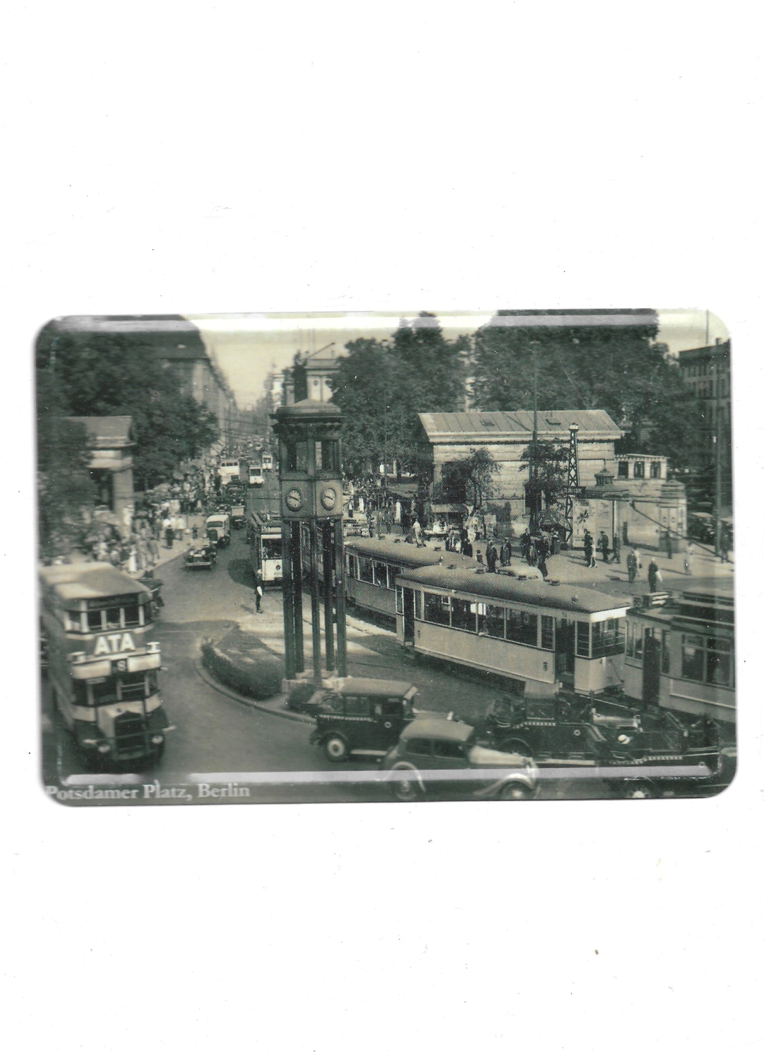 Blechpostkarte Berlin Potsdamer Platz 1919 - 2-