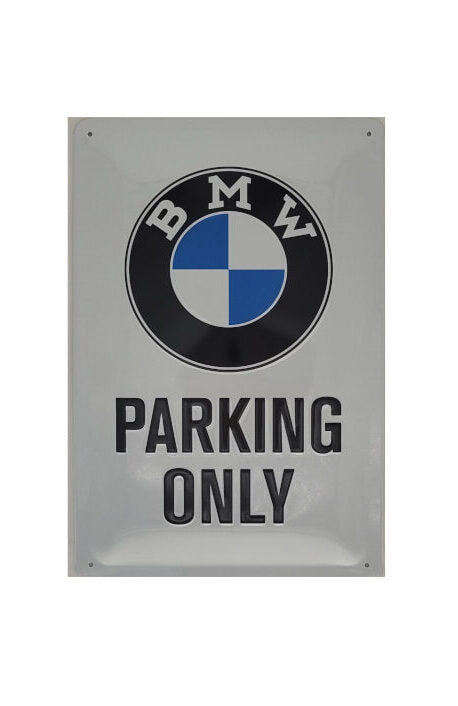 Blechschild BMW - Parking only Nostalgic Art (20 x 30 cm)