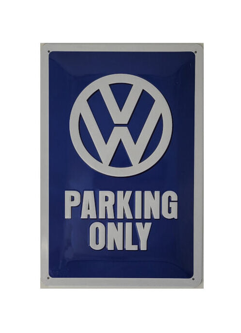 Blechschild VW - Parking only (Nostalgic Art) (20 x 30 cm)