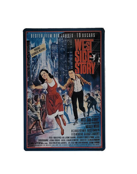Blechschild West Side Story (20 x 30 cm)