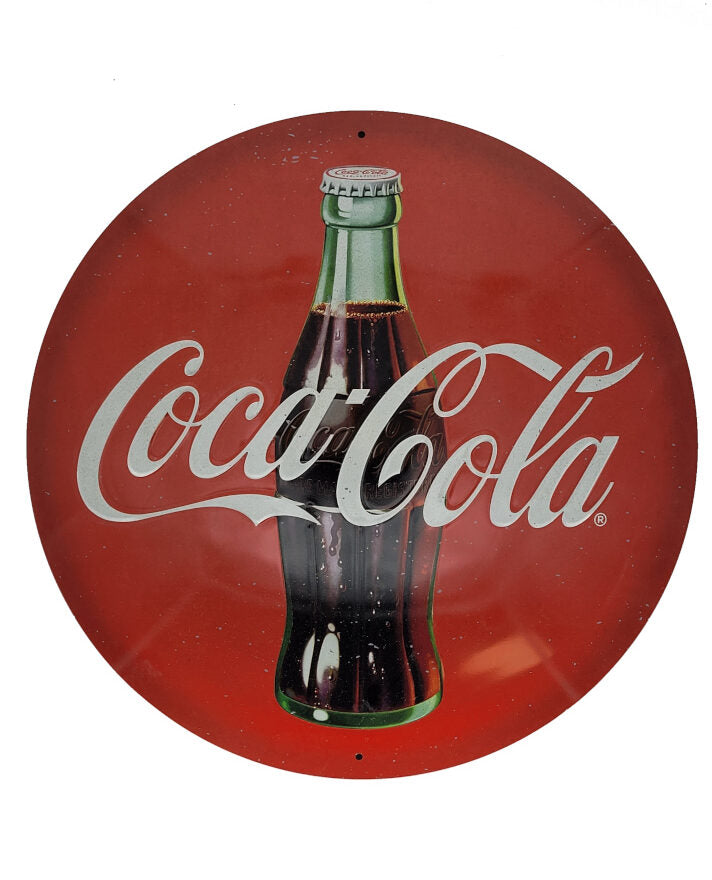 Blechschild Coca-Cola rund 35 cm (Nostalgic Art)