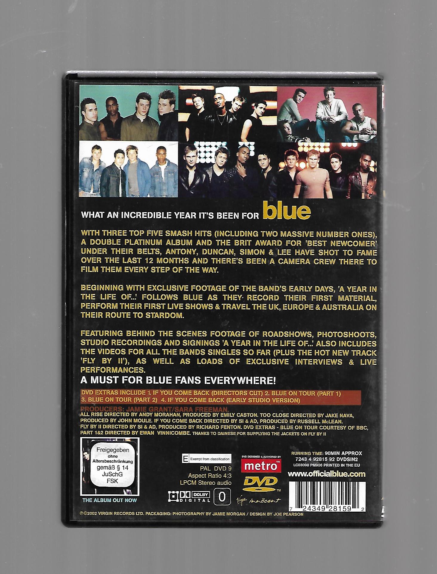 DVD Blue - a year in the life of Blue...