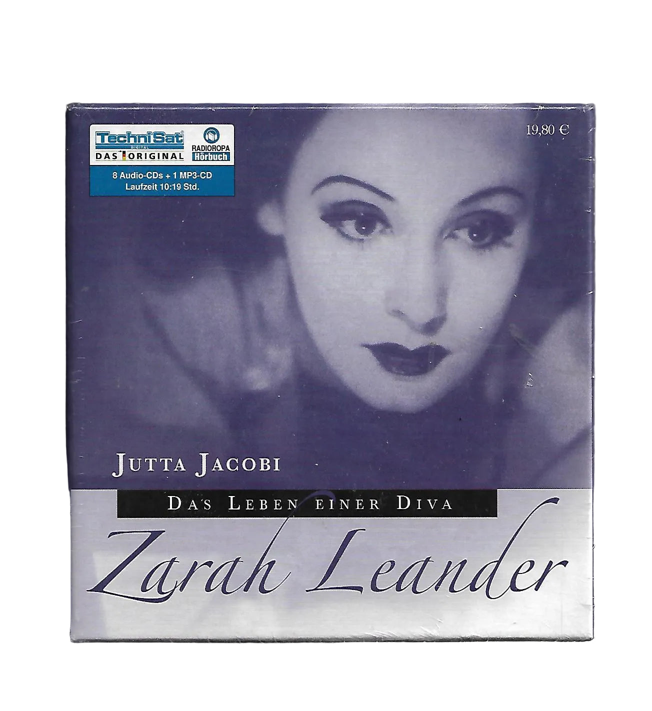 „CD‑Box Zarah Leander – Das Leben einer Diva, Radioropa Hörbuch 2007, neu & ovp“