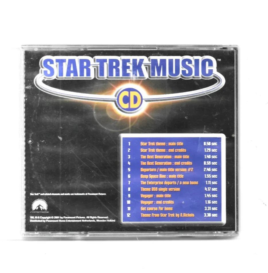 CD Star Trek Music - Paramount 2001