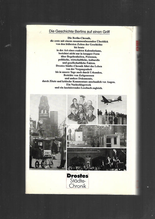 Berlin Georg Holmsten Die Berlin-Chronik Droste Verlag  1984