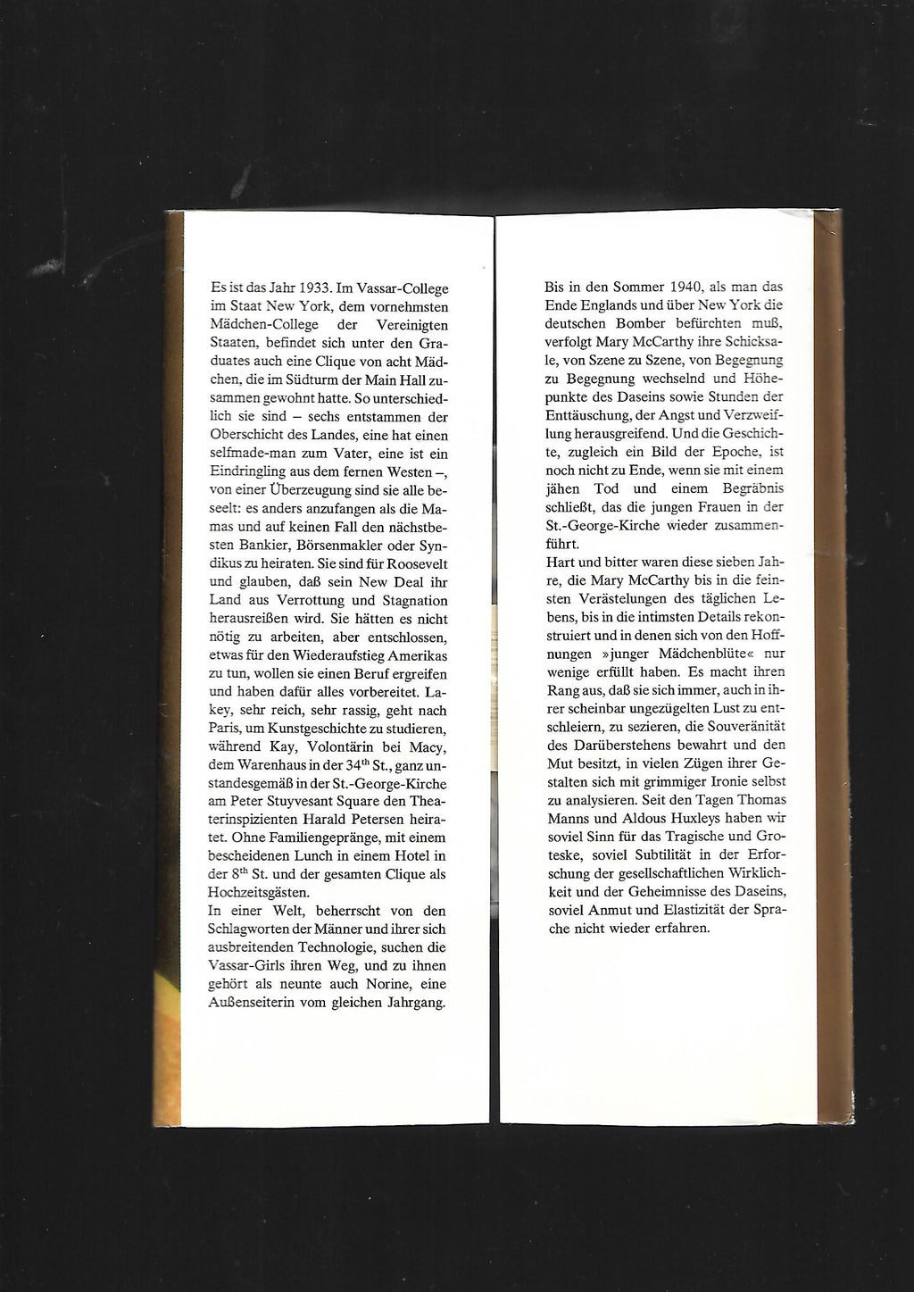 Belletristik Mary McCarthy Die Clique Lingen 1964