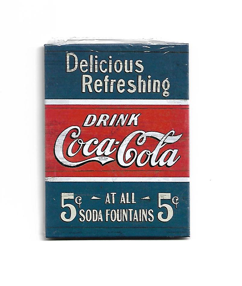 Magnet "Drink Coca Cola - Delicious Refreshing" (Nostalgic Art)